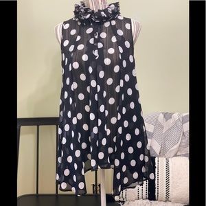 Jaipur ~ Polka Dot Swing Tunic
